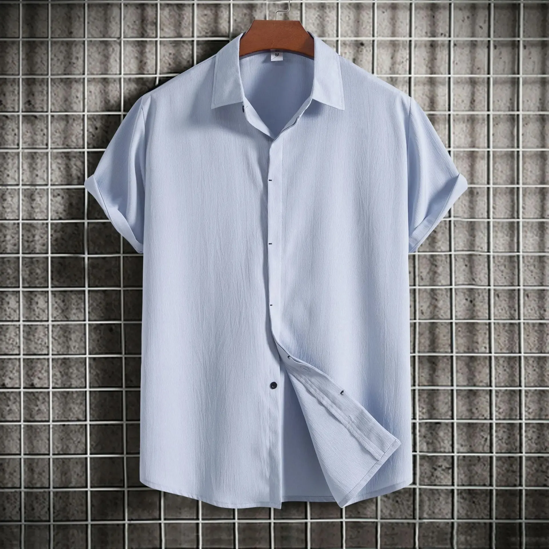 Men's Linen Shirt &ndash; Carlo Breathable Summer Smart-Casual Shirt &ndash; view 2