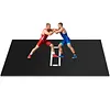 [US Local Warehouse] Wrestling Mat 10ft X 5ft Jiu Jitsu Mats Judo Mat with 3cm Thickness for PE Training Yoga BJJ MMA Grappling Boxing Martial Art (Black)