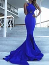 Solid Color Hollow Backless Sexy Slim Evening Maxi Dress