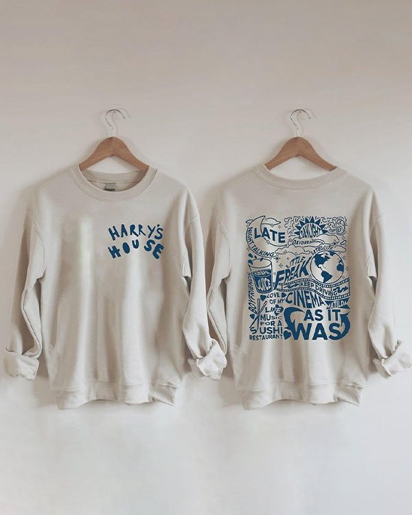 As It Was Harry's House Tour 2022 Gildan Sweatshirt