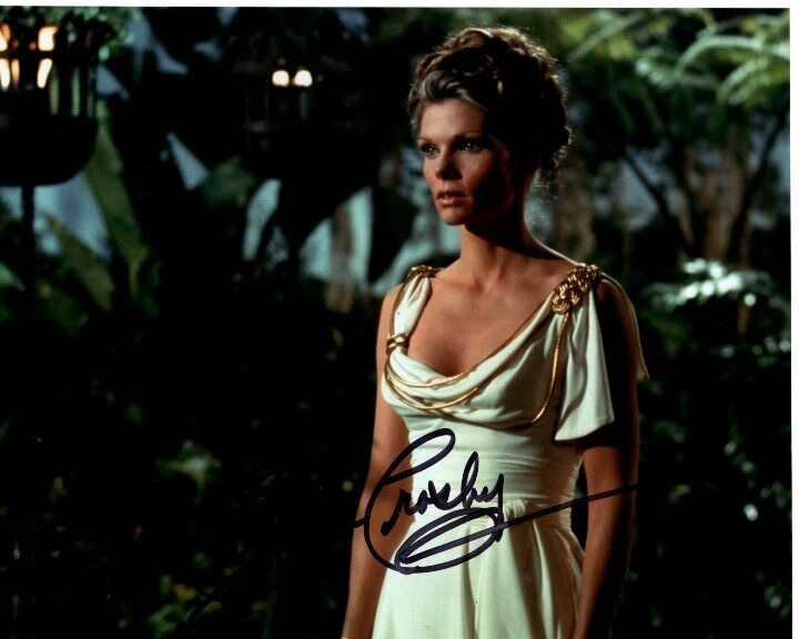 CATHY LEE CROSBY signed autographed WONDER WOMAN DIANA PRINCE 8x10 Photo Poster painting