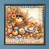Diamond Painting-DIY Full Round Drill Autumn Pumpkin(40*40CM）