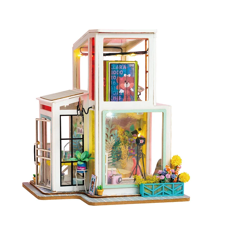 Rolife DIY Miniatur Puppenhaus - Teddy Thema Serie TD01-TD05