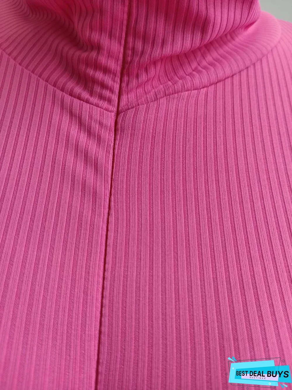 New High Neck Slim Fit Bodysuit Pants