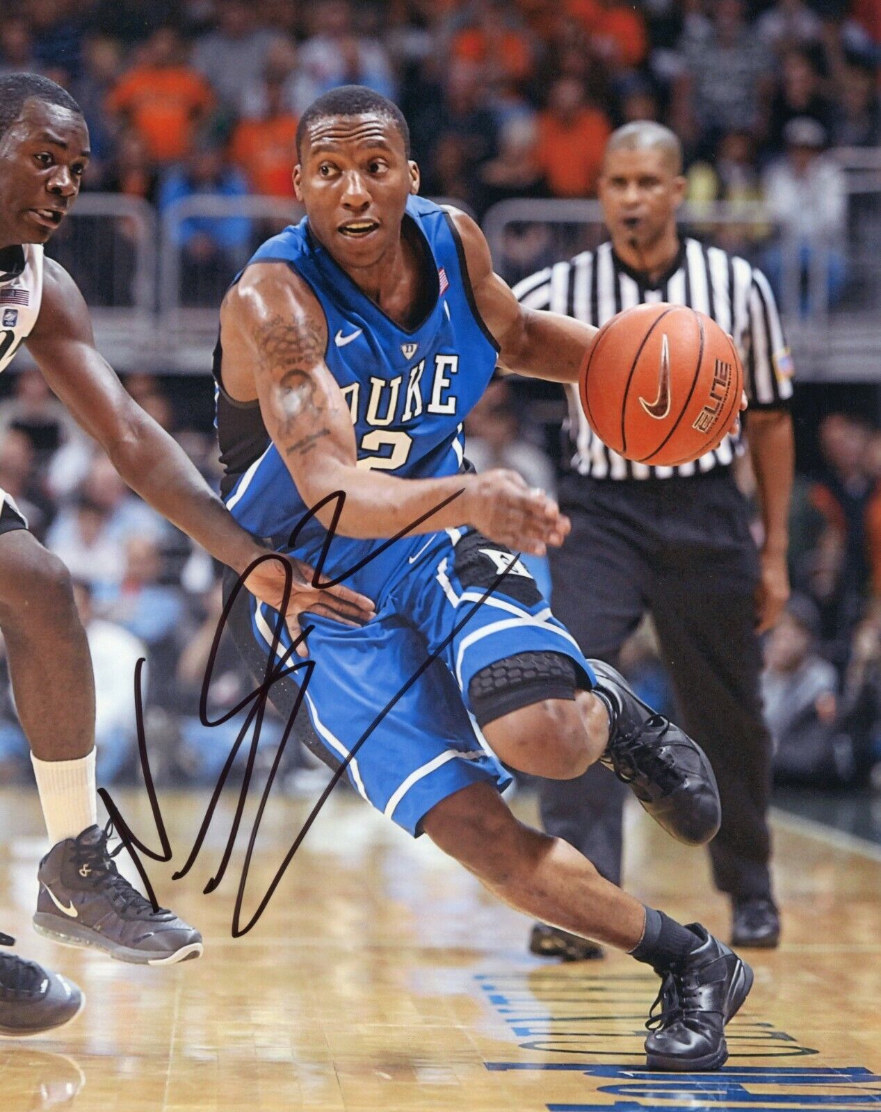 ~~ NOLAN SMITH Authentic Hand-Signed Duke Blue Devils