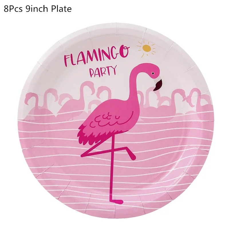 Hawaii Party Luau Flamingo Party Decorations Pineapple Summer Tropical Party Supplies Hawaiian Birthday Party Decor Wedding