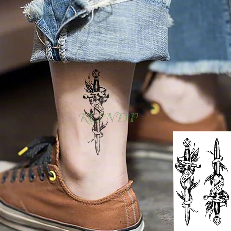 Waterproof Temporary Tattoo Sticker Music Note Tattoos Flash Fake Tatoo Tatouage Tatto For Men Women Kids