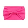 Stylish Plain Colors Elastic Knot Wide Hair Head Bands