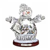 Mid-year Promotion 4Pcs/set Diamond Painting-DIY Full Round Drill Christmas Snowman(30*30cm)