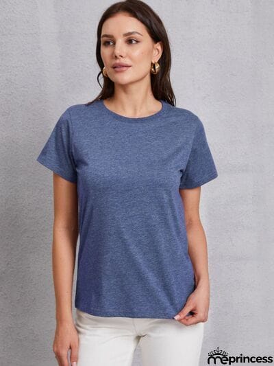 Round Neck Short Sleeve T-Shirt