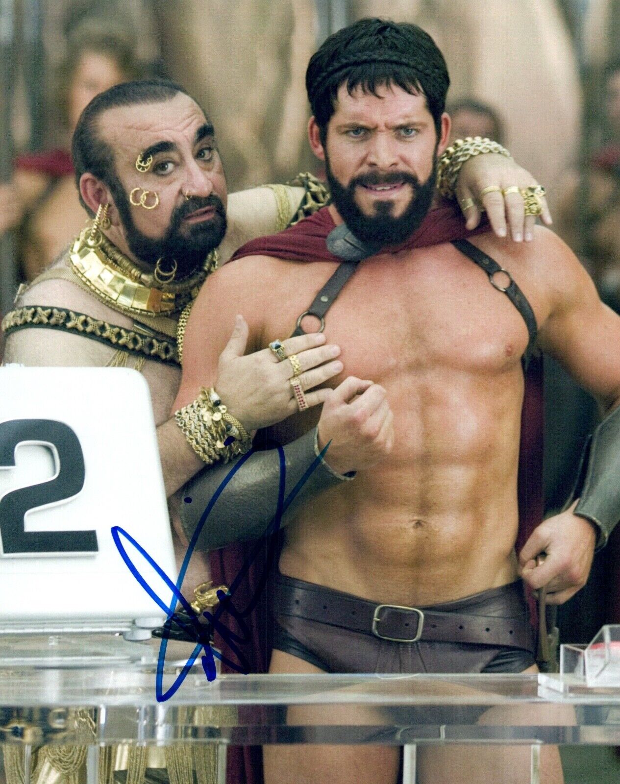 Ken Davitian Signed Autographed 8x10 Photo Poster painting THE SPARTANS BORAT COA