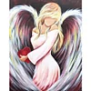 Diamond Painting-DIY Full Round Drill Heart Angel