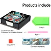 Diamond Painting Snowman Leather Notecard Box Gem Art Sticky Note Holder