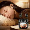 Bluetooth-compatible Translation Earbuds Real Time with Touch Control Color Screen Charging Case AI Language Translator Earbuds for Travel Business