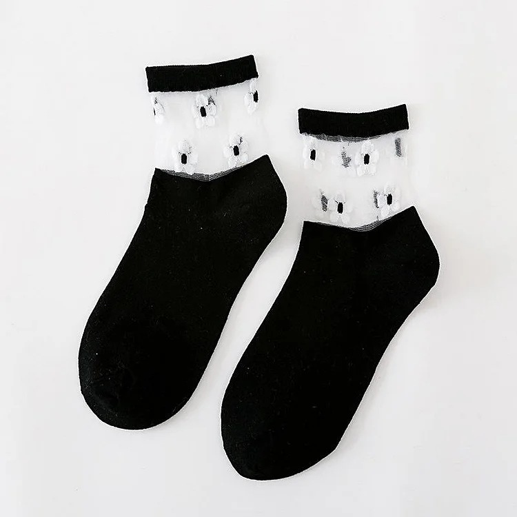 White Cotton Socks