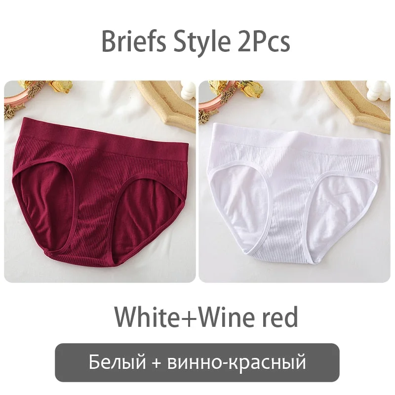 FINETOO Seamless Briefs Women Sexy Panties S-XL Female Underpants Fashion Ladies Panties Solid Color Girls Panty Lingerie 2020
