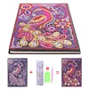 DIY Peafowl Special Shaped Diamond Painting 50 Pages A5 Students Sketchbook