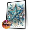 Diamond Painting-DIY Full Round Drill Five-pointed Star