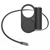 Outdoor Hangable 5000mAh Power Bank with Retractable Type-C Cable and LED Flashlight