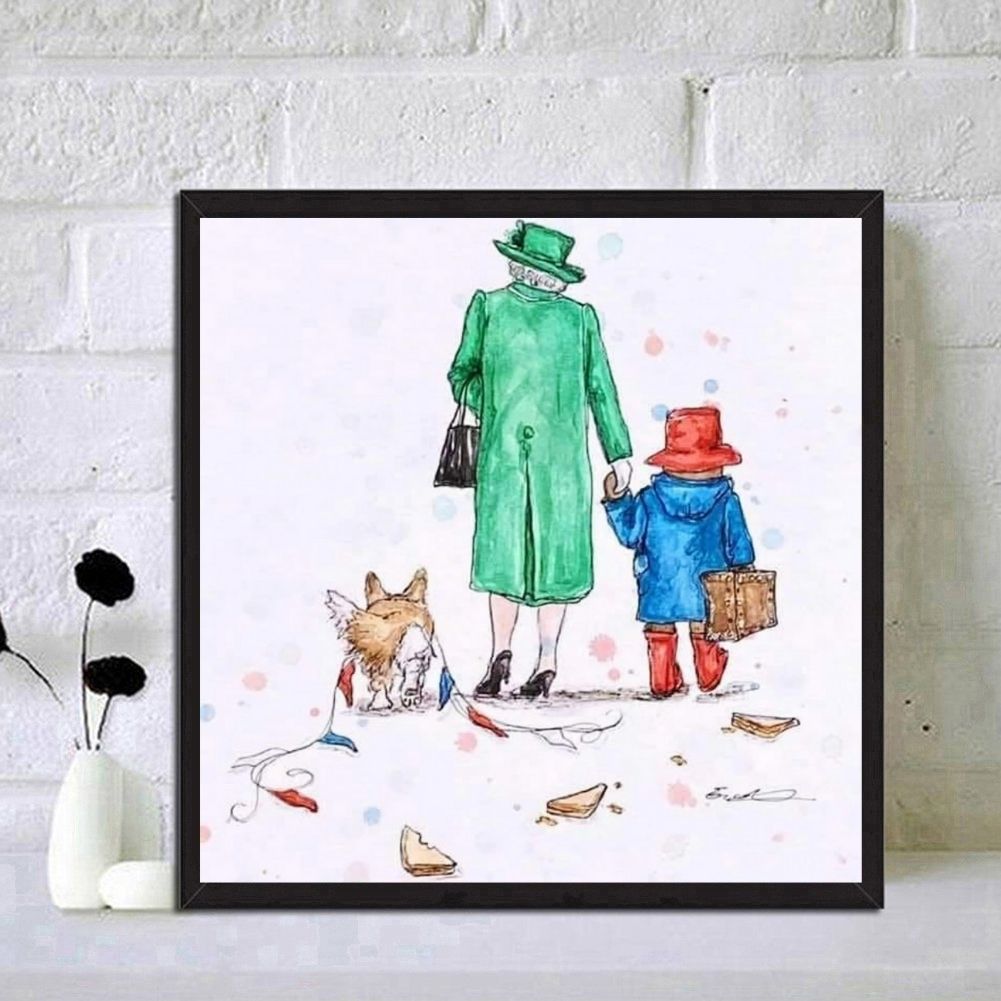 paddington bear diamond art