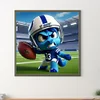 Indianapolis Colts Fußball - runder Bohrer Diamantmalerei - 45*45cm