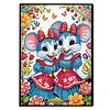 uk.everydayedeals 2Pcs A5 DIY Diamond Painting Notebook - Mouse