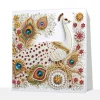 (Pre-Framed)Peacock-Special Shape Diamond Painting Kit(25x25cm)