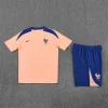 2025/2026 France Training Wear pink Football Shirt Suit 1:1 Thai Quality