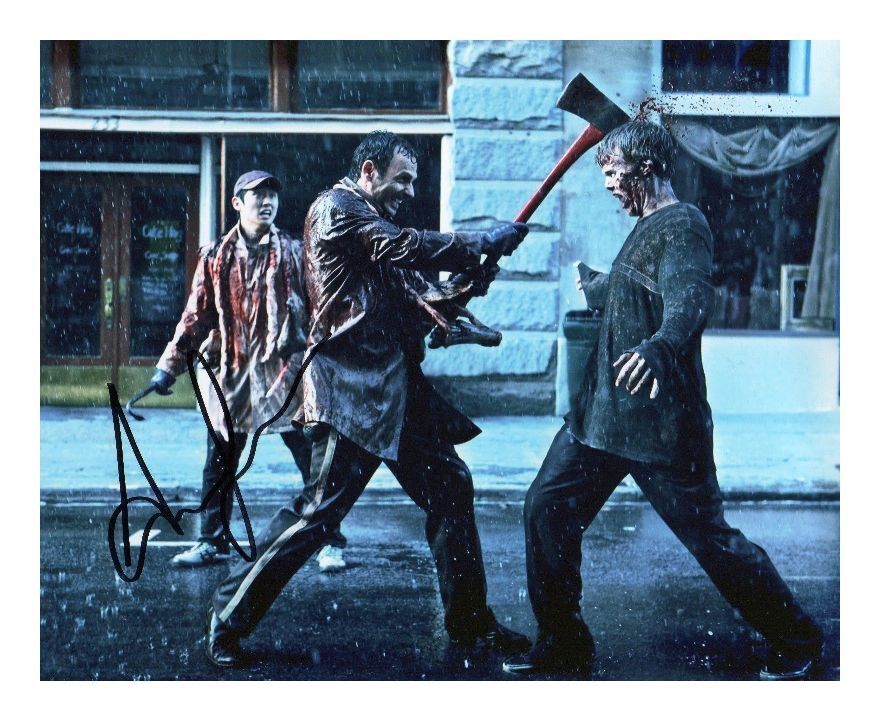 ANDREW LINCOLN - THE WALKING DEAD AUTOGRAPHED SIGNED A4 PP POSTER Photo Poster painting PRINT 10