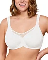 CoolComfort Plus Size Underwire Minimizer Bra – Wide Strap, Full Coverage, Cooling & Smoothing Unlined Bra