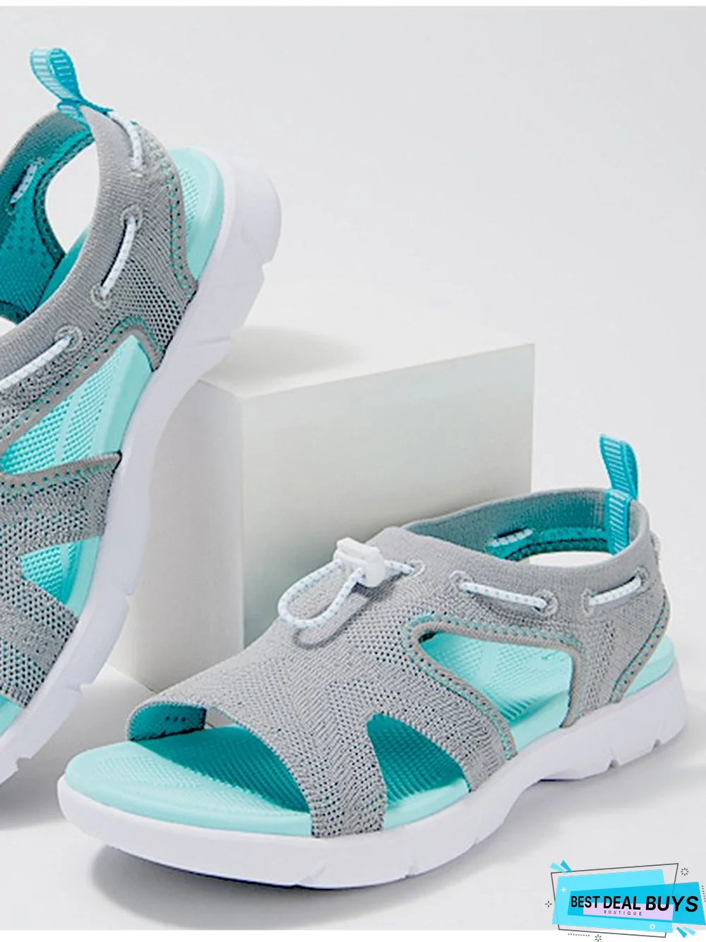 Women Summer Sports Mesh Fabric Athletic Sandals