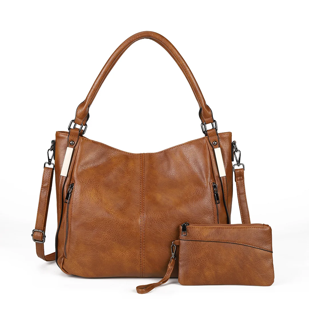 Premium Textured Ladies One-Shoulder Tote