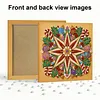 Christmas Starlight Framed Pearl Painting Kit 25x25cm for Adults
