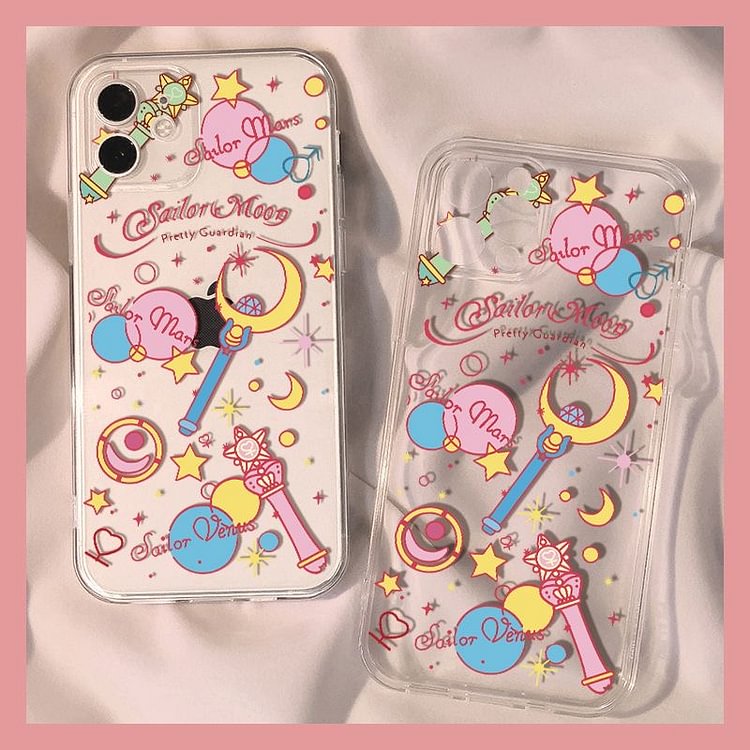 Kawaii Sailor Moon Magic Wand Phone Case For Iphone weebmemes