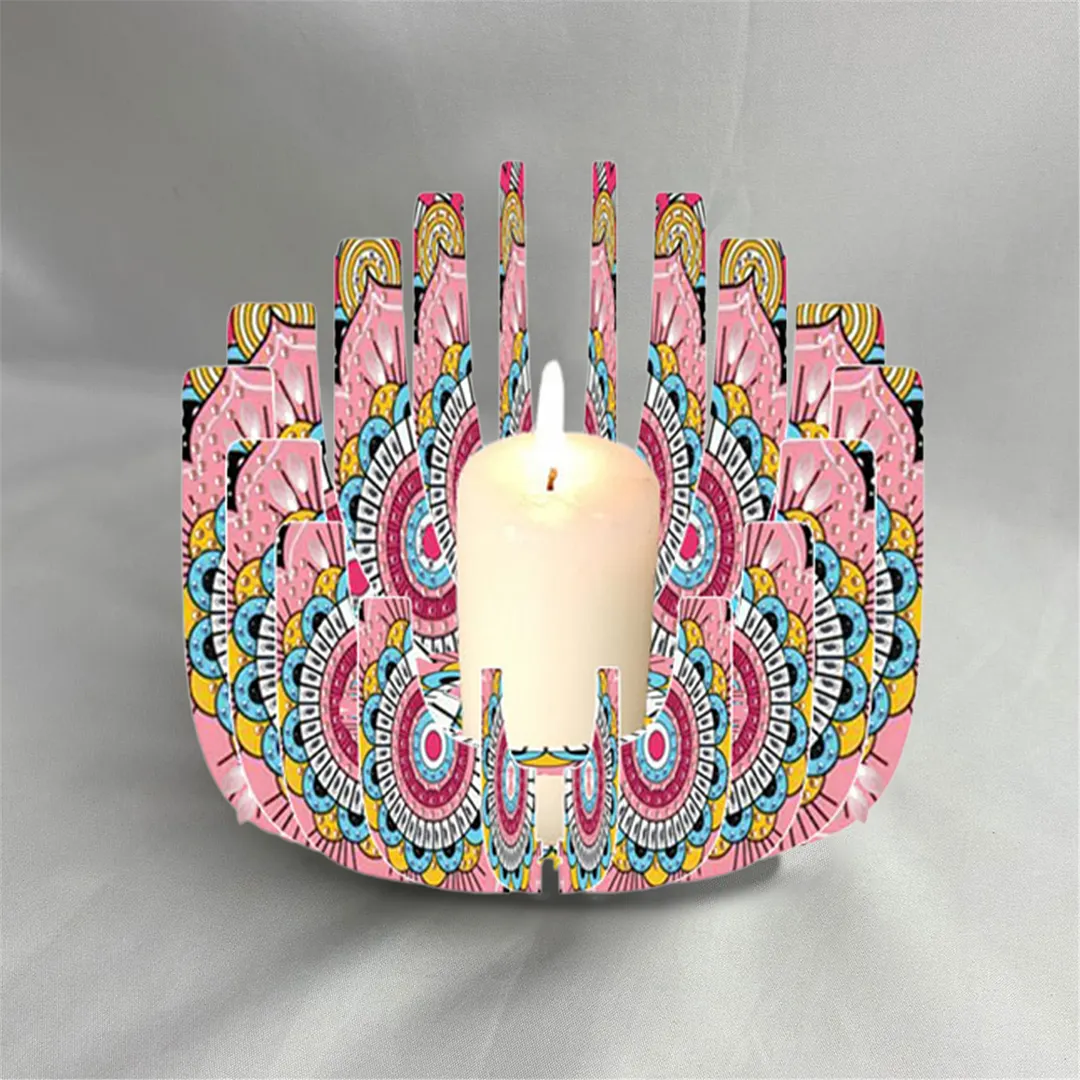 DIY Diamond Art Painting Kits of Candle Holder for Aromatherapy & Home Decor