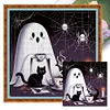 (Multi-Style) Halloween Ghost-11CT Stamped Cross Stitch 40*40cm/15.75*15.75in