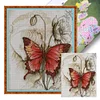 Butterfly-14CT Stamped Cross Stitch 38*45cm/14.96*17.72in
