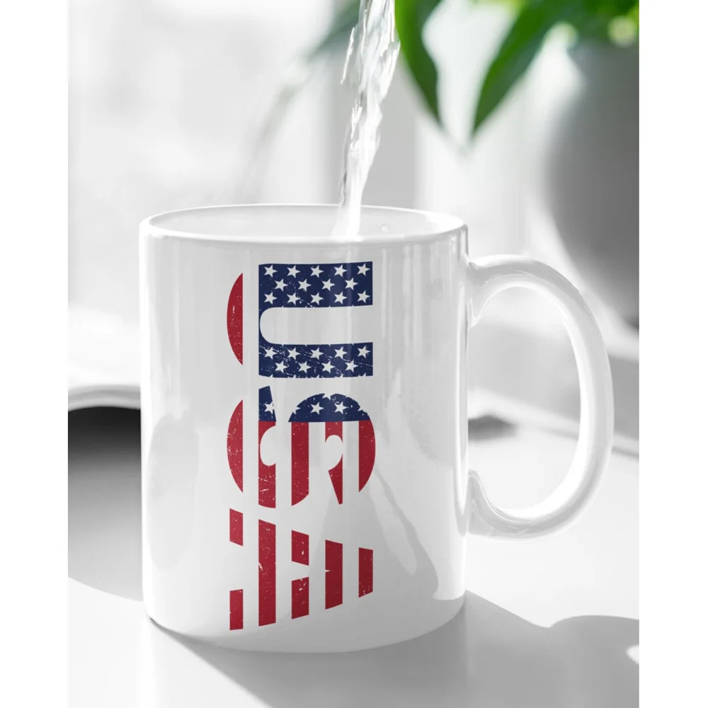 USA 4th of July Patriotic Mug Coffee Cup Gift