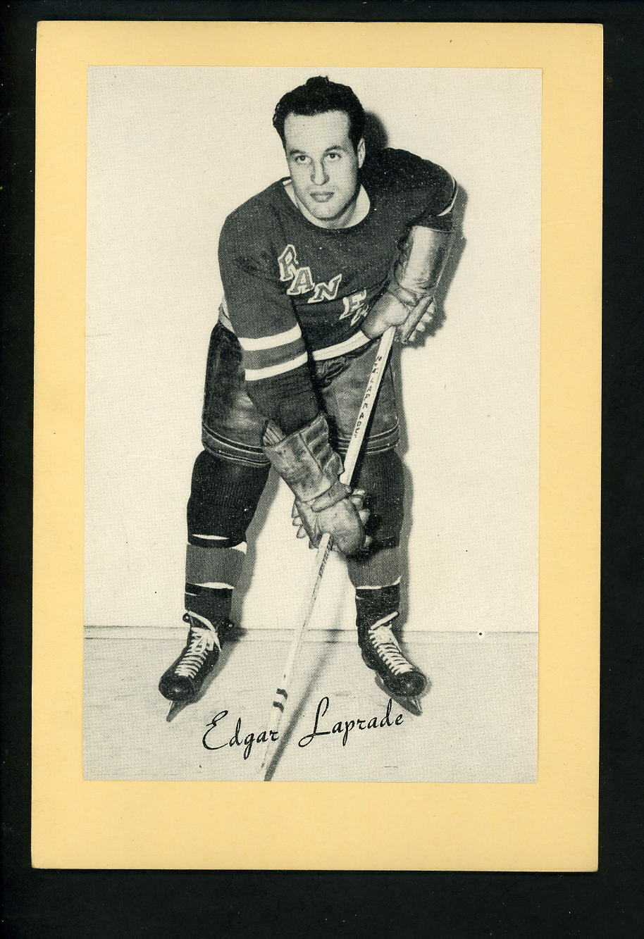 # 336 Edgar Laprade 1944-63 Beehive Group 2 Photo Poster paintings New York Rangers