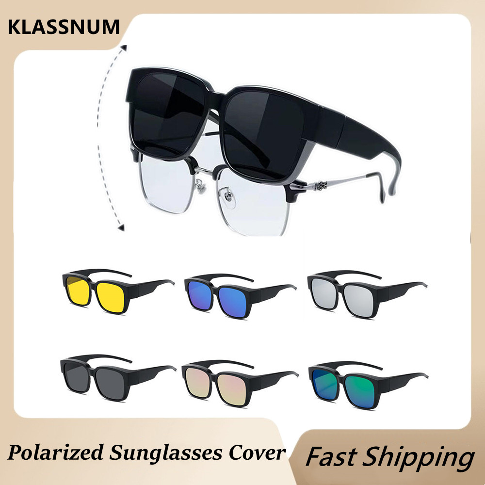 Pink Ribbon Fit Over Polarized Sunglasses – Wear Over Your Reading Glasses! - View #5