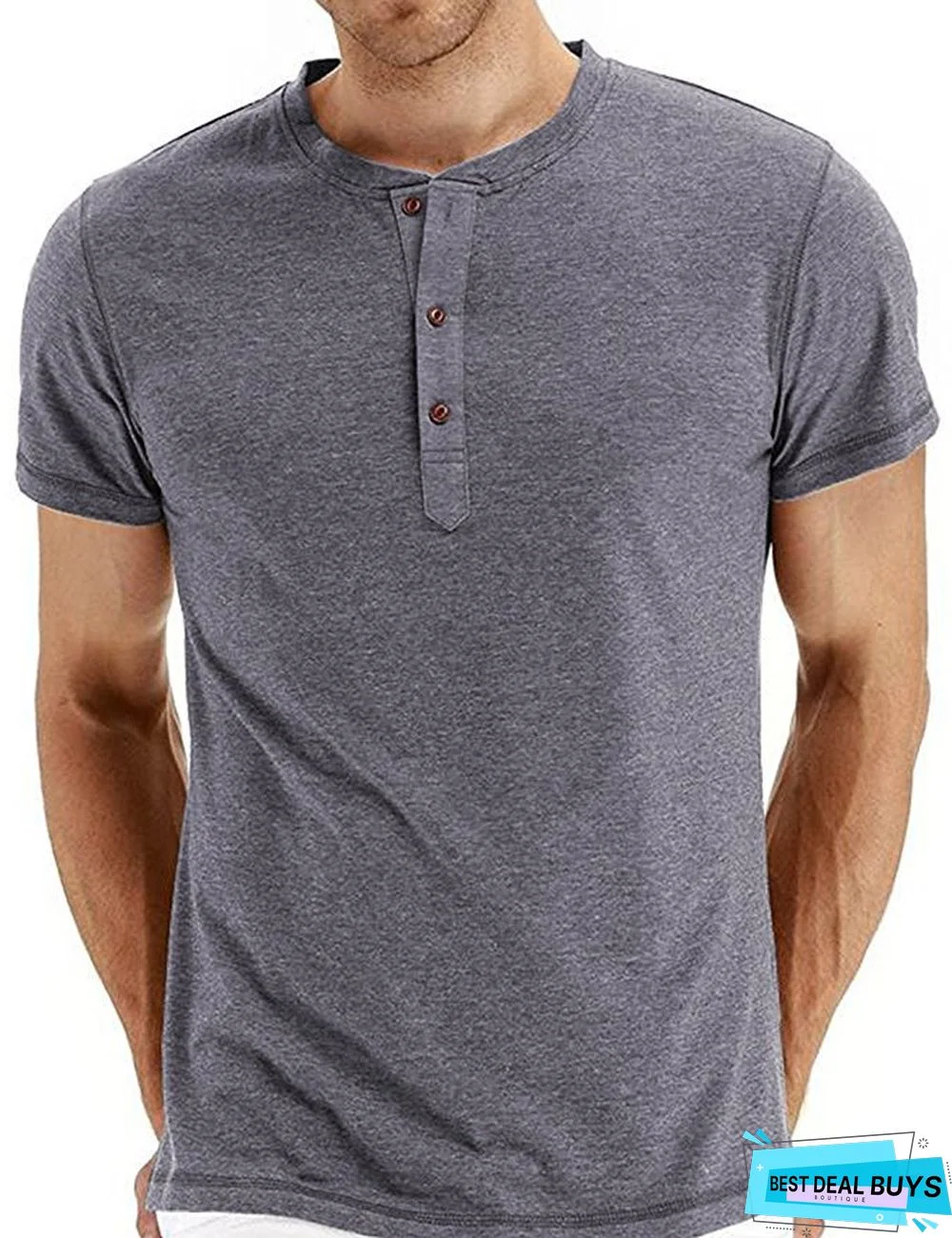 Men's T-Shirt Men's Short Sleeve T-Shirt Leisure