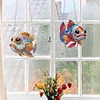 2pcs DIY Fish Special Shape Diamond Painting Hanging Pendants