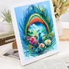 DIY Partial Special Shaped Drill Diamond Painting-Peacock