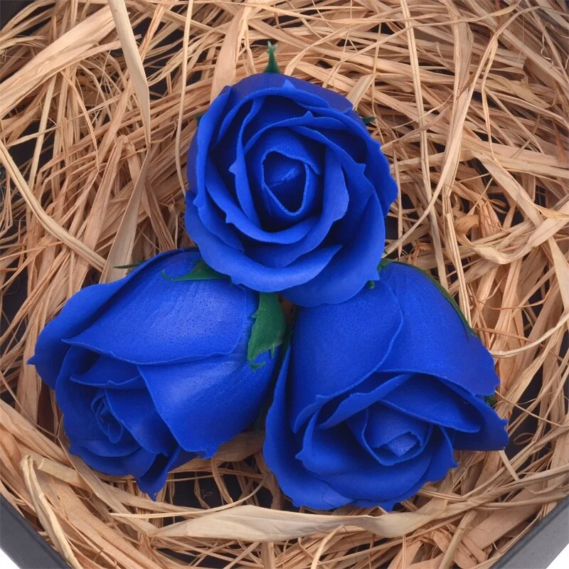 5/10pcs 4.5cm Cheap Artificial Soap Rose Flower Head For Home Garden Wedding Decoratio Valentine'S Day Gift Fake Flower