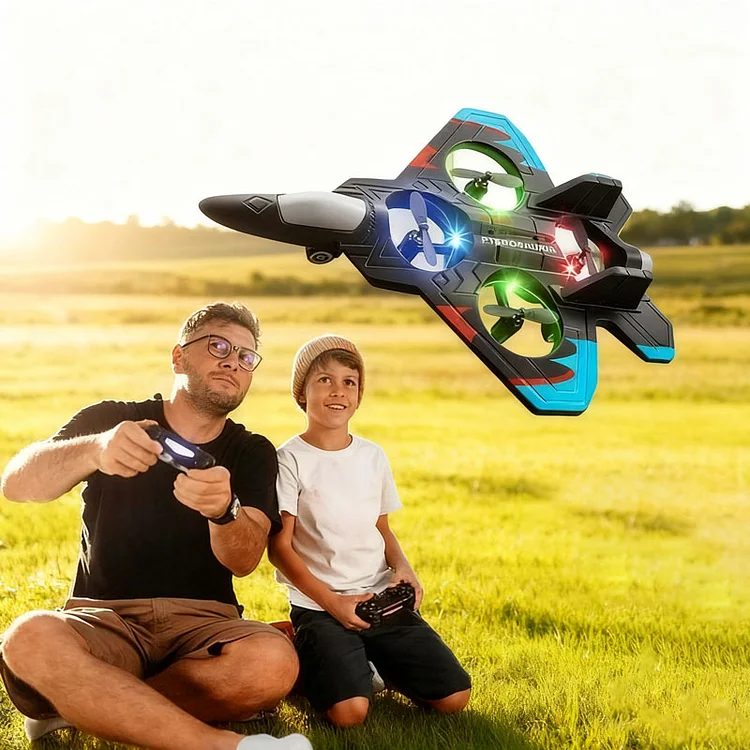 360° Rolling Stunt RC Fighter