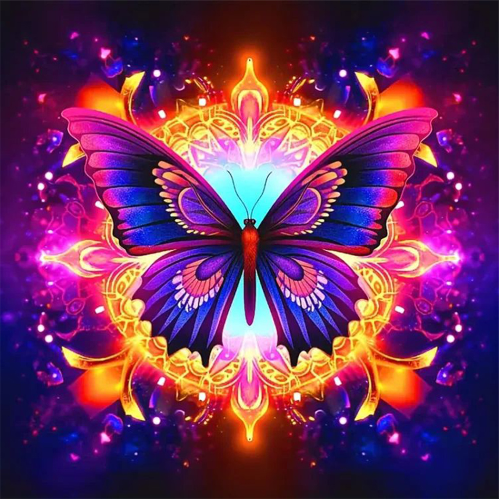 Diamond Painting - Full Round - Butterfly