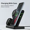 3 in 1 Wireless Charger Stand for Samsung Galaxy S23 S22 21 Ultra S20 30W Fast Charging Dock Station Watch 6 /5 Holder Buds2 Pro - SIKAI CASE