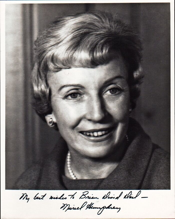 MURIEL HUMPHREY Signed Photo Poster painting