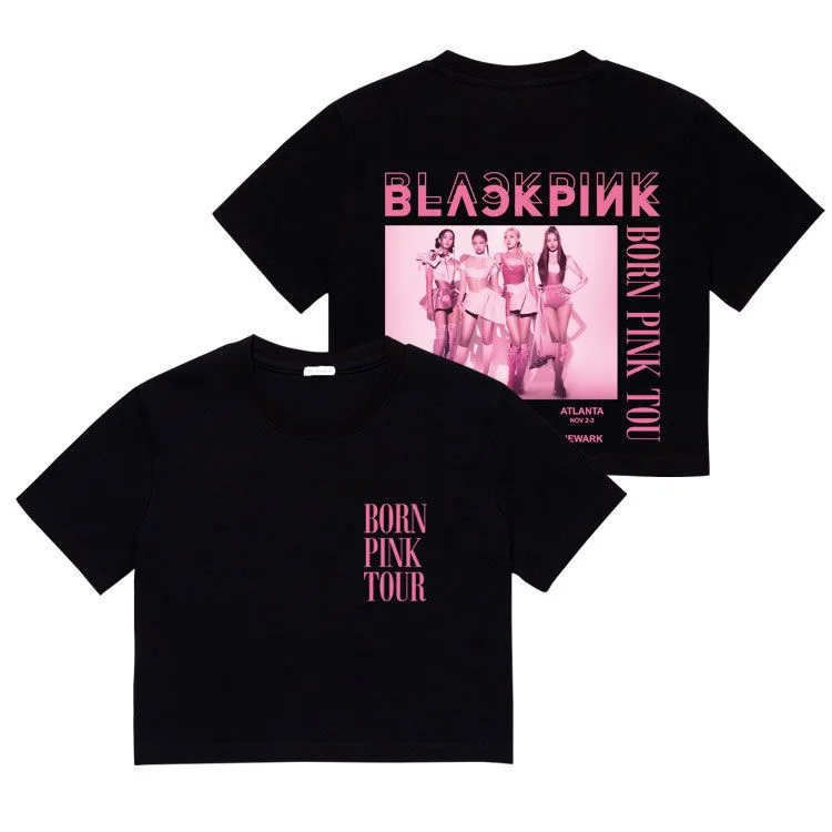 NEW VERSION BLACKPINK BORN PINK TOUR T-SHIRT