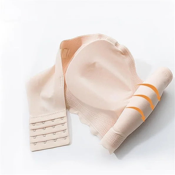 Ice Silk Non-Slip Tube Top Strap Bra